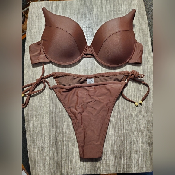 Matte Other - Matte Bikini Size Large NWT Brown